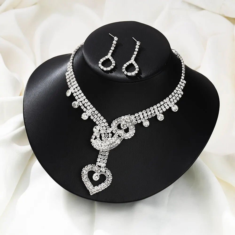 Luxury Necklace /Earrings Set